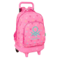 Sac à dos trolley amovible Benetton Heart rose Sac à dos trolley amovible Benetton Heart rose
