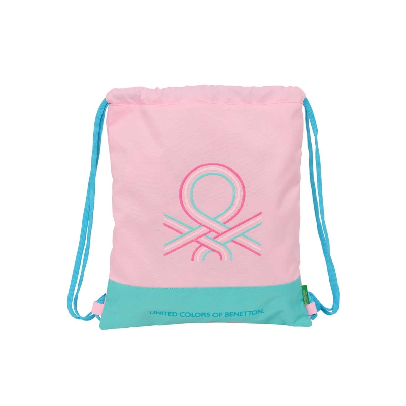 Sac plat Benetton Dolce 5 L rose pastel