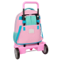 Sac à dos à roulettes Benetton rose pastel Sac à dos à roulettes Benetton rose pastel