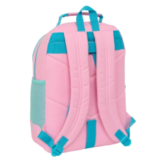 Sac à dos Benetton Dolce 2 compartiments rose pastel