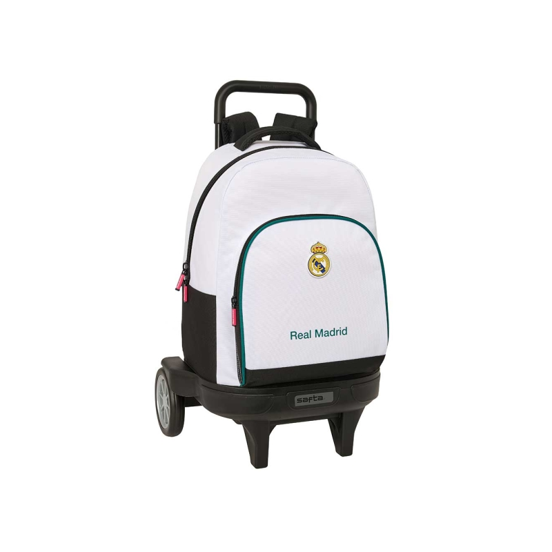Sac à dos Real Madrid avec chariot 33L noir blanc Sac à dos Real Madrid avec chariot 33L noir blanc