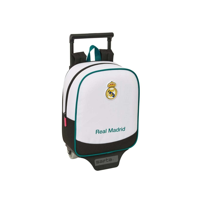 Sac à dos Real Madrid 26/27 chariot amovible noir blanc Sac à dos Real Madrid 26/27 chariot amovible noir blanc