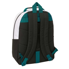 Sac à dos Real Madrid noir et blanc compatible chariot