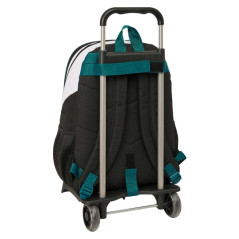 Sac à dos Real Madrid 26/27 avec chariot 23L noir blanc
