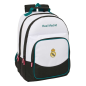 Sac à dos Real Madrid noir et blanc avec porte-bouteille Sac à dos Real Madrid noir et blanc avec porte-bouteille