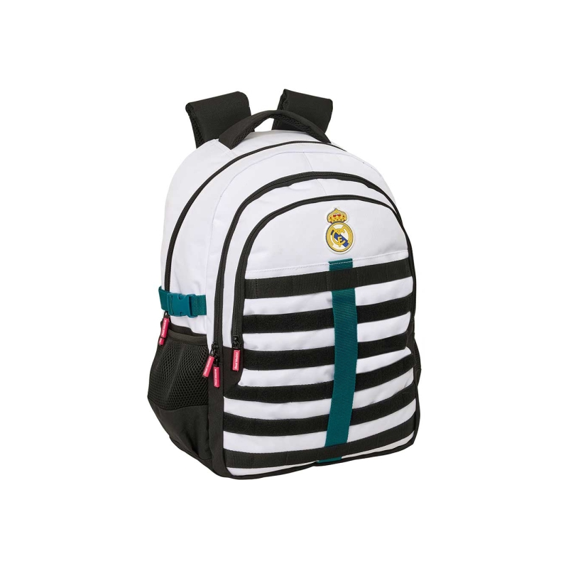 Sac à dos Real Madrid 26/27 pour PC 15,6" noir/blanc Sac à dos Real Madrid 26/27 pour PC 15,6" noir/blanc