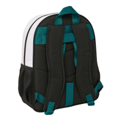 Sac à dos Real Madrid 15 L noir et blanc compatible chariot