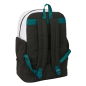 Sac à dos Real Madrid matelassé noir et blanc 26/27