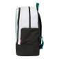 Sac à dos Real Madrid matelassé noir et blanc 26/27