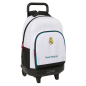 Sac à dos trolley Real Madrid noir et blanc 33L Sac à dos trolley Real Madrid noir et blanc 33L