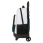 Sac à dos trolley Real Madrid noir et blanc 33L Sac à dos trolley Real Madrid noir et blanc 33L