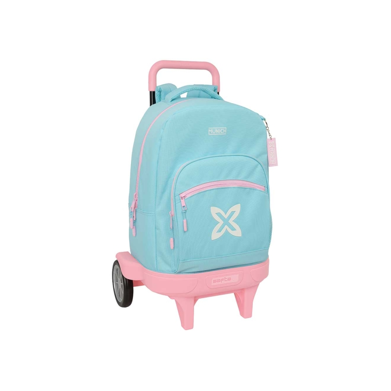 Sac à dos à roulettes Safta Munich Sky 33L bleu pastel Sac à dos à roulettes Safta Munich Sky 33L bleu pastel