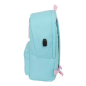 Sac à dos antivol ordinateur 15,6 pouces bleu pastel Safta Sac à dos antivol ordinateur 15,6 pouces bleu pastel Safta