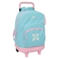 Sac à dos à roulettes Safta Munich Sky 33L bleu pastel