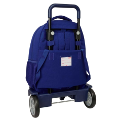 Sac à roulettes Atlético Madrid 33L bleu marine