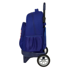 Sac à roulettes bleu marine