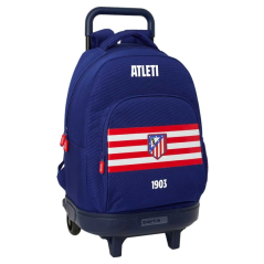Sac à dos à roulettes bleu marine