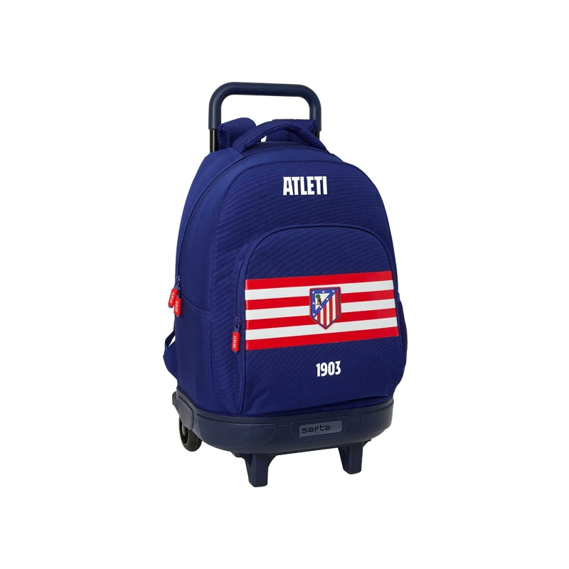 Sac à dos à roulettes Atlético de Madrid bleu marine Sac à dos à roulettes Atlético de Madrid bleu marine