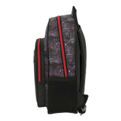 Sac à dos enfant Miles Morales noir rouge