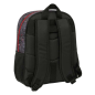 Sac à dos Miles Morales Safta noir rouge trolley
