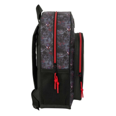 sac à dos trolley Miles Morales noir rouge