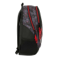 Sac à dos Miles Morales Safta noir et rouge