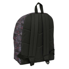 Sac à dos Miles Morales Safta noir rouge 20,8 L