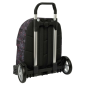 Sac à dos trolley Miles Morales Safta noir rouge amovible