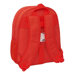Sac à dos enfant Super Mario rouge et bleu avec porte-bouteille