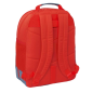 Sac à dos Super Mario rouge et bleu avec poche frontale Sac à dos Super Mario rouge et bleu avec poche frontale