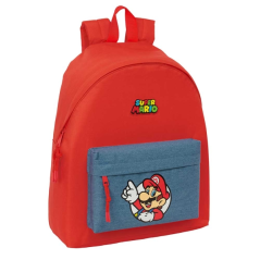 Sac à dos Super Mario bleu rouge