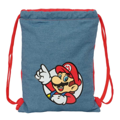 Sac à dos Super Mario rouge bleu
