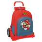 Sac à dos Super Mario avec chariot rouge et bleu Sac à dos Super Mario avec chariot rouge et bleu