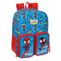 Sac à dos enfant Spidey rouge et bleu adaptable valise Sac à dos enfant Spidey rouge et bleu adaptable valise