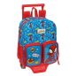 Sac à dos trolley Spidey amovible rouge et bleu Sac à dos trolley Spidey amovible rouge et bleu