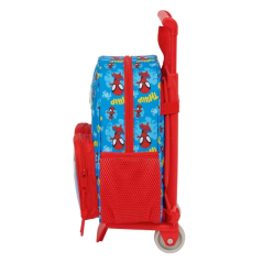 Sac à dos trolley Spidey rouge bleu