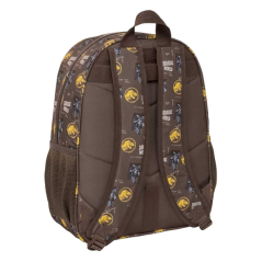 Sac à dos valise à roulettes Jurassic World brun
