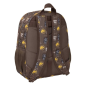 Sac à dos valise à roulettes Jurassic World brun