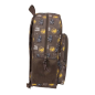 Sac à dos valise à roulettes Jurassic World brun