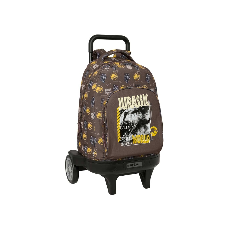 Sac à dos trolley Jurassic World marron Safta Sac à dos trolley Jurassic World marron Safta