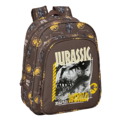 Sac à dos enfant Jurassic brun porte-bouteille