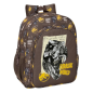 Sac à dos Jurassic World brun compatible trolley Sac à dos Jurassic World brun compatible trolley