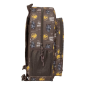 Sac à dos Jurassic World brun compatible trolley Sac à dos Jurassic World brun compatible trolley