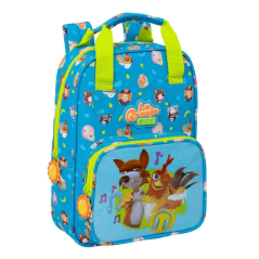 Sac à dos enfant bleu jaune