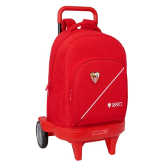 Mochila à roulettes rouge Sevilla FC