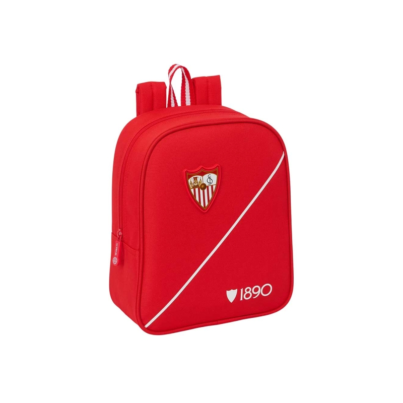 Sac à dos maternelle Sevilla FC 6L rouge avec poignée Sac à dos maternelle Sevilla FC 6L rouge avec poignée