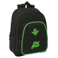 Sac à dos enfant Real Betis noir vert porte-bouteilles Sac à dos enfant Real Betis noir vert porte-bouteilles
