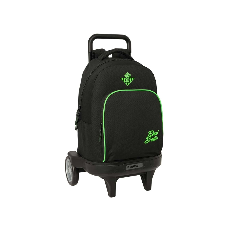 Sac à dos à roulettes Real Betis 33L noir vert Sac à dos à roulettes Real Betis 33L noir vert