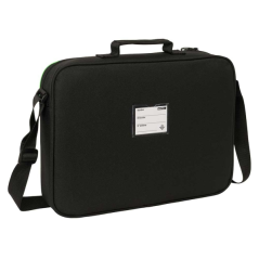 Mallette à bandoulière Real Betis noir et vert 38x28
