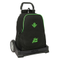 Sac à dos à roulettes Real Betis Balompié noir vert 23 L Sac à dos à roulettes Real Betis Balompié noir vert 23 L